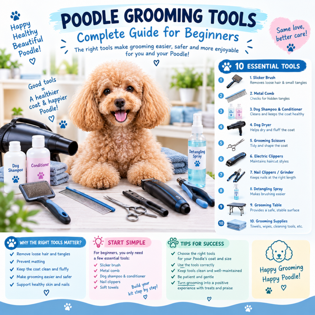 Poodle Grooming Tools