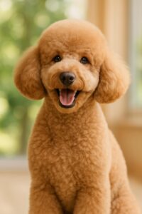 Teddy Bear Poodle Cut