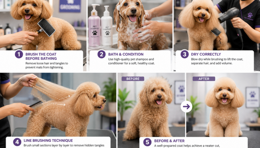 How to Make Your Pet’s Coat Smooth, Soft, and Fluffy Before Grooming
