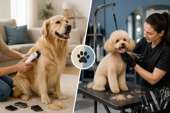 Poodle Grooming at Home vs Professional Grooming
